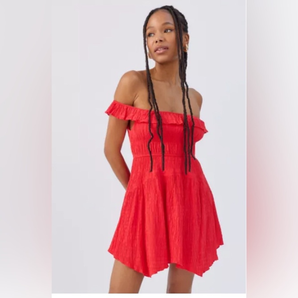 Urban Outfitters Off the Shoulder Mini Dress
